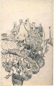 A House At Auvers — Vincent Willem Van Gogh