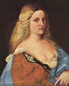 Violante (la Bella Gatta), Wien — Titian