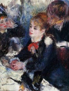At The Milliner`s — Pierre-auguste Renoir