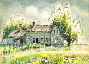 Old House In July — Charles Burchfield