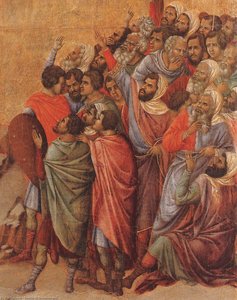 Crucifix (detail) — Duccio Di Buoninsegna, Italian Gothic