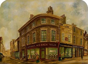 Upper Brook Street, Corner Tavern Street, Ipswich — William John Leggett