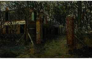 The Guinguette At Montmagny — Maurice Utrillo