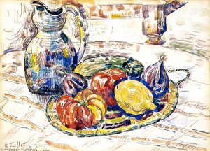 Still Life With Fruit And Vegetables — Paul Signac