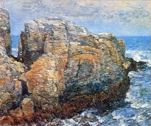 Sylph's Rock, Appledore — Frederick Childe Hassam