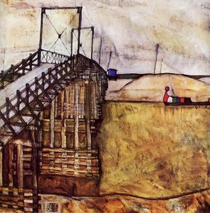 The Bridge — Egon Schiele