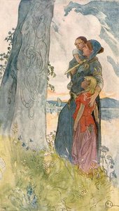 Viking Woman — Carl Larsson