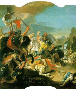 Battle Of Vercellae — Giambattista Tiepolo, Rococo