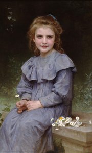 Daisies — William-adolphe Bouguereau