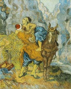 Good Samaritan After Delacroix The — Vincent Willem Van Gogh, Post-impressionism