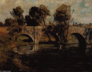 Die Ilmbrücke in Oberweimar