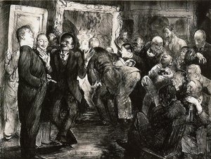 Artist's Judging Works Of Art — George Wesley Bellows