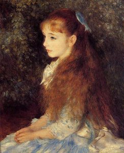 Irene Cahen D'anvers (also Known As Little Irene) — Pierre-auguste Renoir