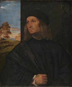 Portrait Of The Venetian Painter Giovanni Bellini — Titian Ramsay Peale Ii
