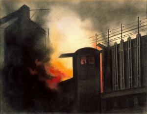 The Quencher (night Fires) — Joseph Stella