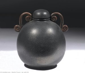 Jar With Lid — Manlio Trucco, Contemporary Realism