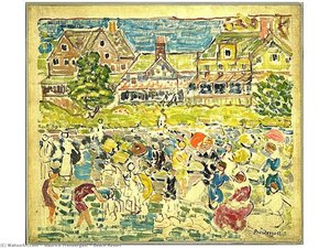 Beach Resort — Maurice Brazil Prendergast