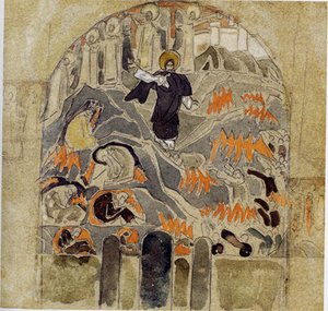 Harrowing Of Hell — Nicholas Roerich