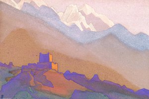 Tibet. Himalayas. — Nicholas Roerich, Symbolism