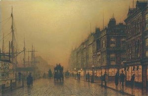 Reekie, Glasgow — John Atkinson Grimshaw