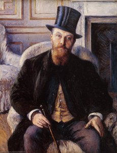 Portrait Of Jules Dubois — Gustave Caillebotte