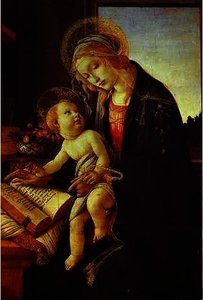 Madonna Del Libro — Sandro Botticelli