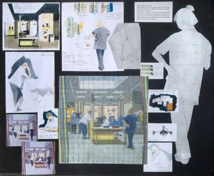 Treatment In Minors, 2003 (detail) (a Set Of 7 Progress Paintings, Panel 3 Of 7) — Stephen Chaplin