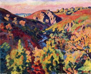 The Valley Of The Creuse — Ferdinand Guillaumin