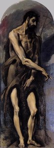 St John The Baptist — El Greco, Spanish Mannerism