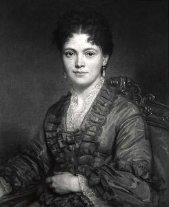 Emma J. Libbey, (painting) — George Peter Alexander Healy