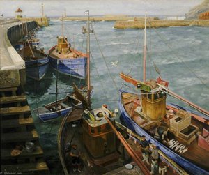 Whitby In Wartime — Richard Ernst Eurich, Contemporary Realism