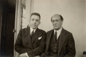 Francis Poulenc, Arnold Schönberg — Darius Milhaud-moscheles