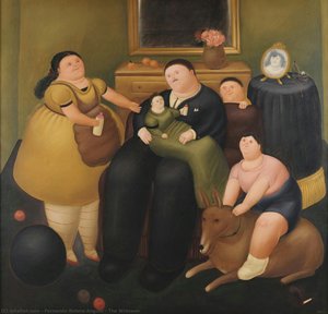 The Widower — Fernando Botero