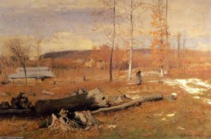 Winter Morning Montclair — George Innes