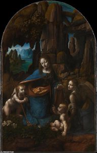 The Virgin Of The Rocks — Leonardo Da Vinci, High Renaissance