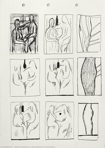 Nine Sketches To Compositions — Hryhorii Havrylenko