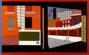 House And Street — Stuart Davis