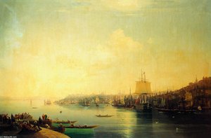 View Of Constantinople — Ivan Konstantinovich Aivazovsky, Romanticism