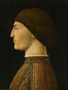 Portrait Of Sigismondo Pandolfo Malatesta, 1450-1451 — Piero Della Francesca, Early Renaissance