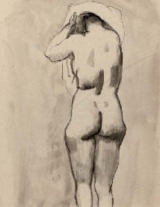A Standing Nude — Jan Sluyters, Expressionism