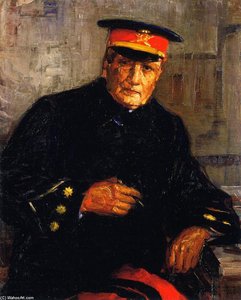 Spanish Officer — Joseph Kleitsch, Impressionism
