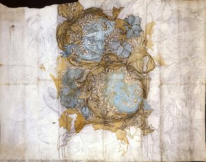 Cartoon For — William Morris, Edward Burne-jones