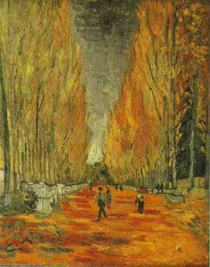 Les Alyscamps3 — Vincent Willem Van Gogh, Post-impressionism
