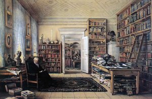 Study Of Alexander Von Humboldt In Berlin — Eduard Hildebrandt