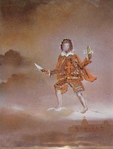 Spanish Nobleman With A Cross Of Brabant On His Jerkin — Salvador Dalí