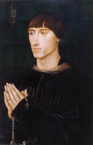 Portrait Diptych Of Philippe De Croy (right Wing) — Rogier Van Der Weyden, Early Netherlandish Painting