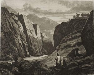 Saint Jerome — Charles-françois Daubigny