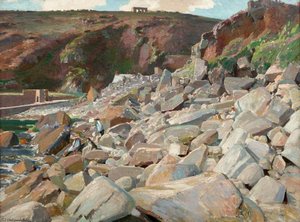 The Rocks At Lamorna — Samuel John Lamorna Birch