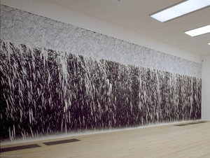 Waterfall Line — Richard Long