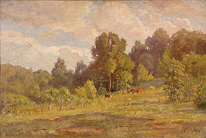 Sunlight, Late Summer — Theodore Clement Steele